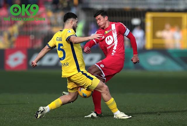 Verona Sân Nhà Vững, Cremonese Khách Vẫn Nguy Hiểm