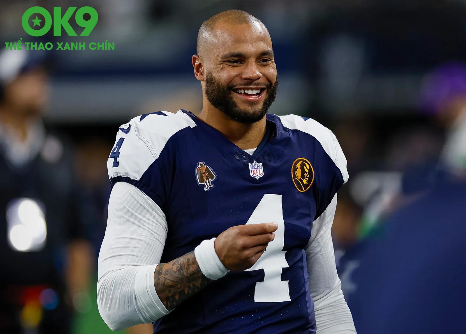 Dak Prescott – QB NFL Với Hợp Đồng Khủng, Tiền Đổ Vào Tài Khoản