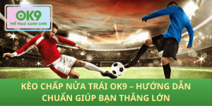 Kèo chấp nửa trái OK9 – Bí quyết đọc kèo chuẩn, thắng lớn dễ dàng